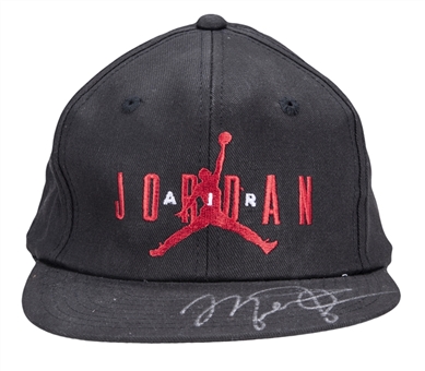 Michael Jordan Signed Air Jordan Cap (Beckett)
